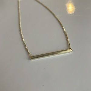 Kendra Scott Adjustable Gold Bar Necklace